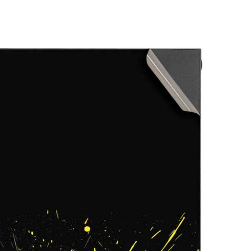 DC Comics Batman Logo Yellow Splash XBox Series X Digital Edition Console Skin